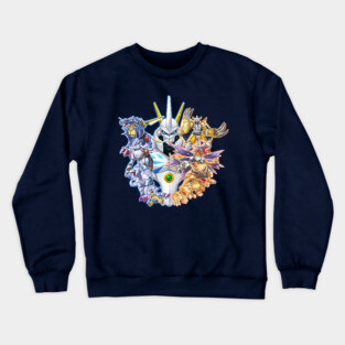 fanart Omegamon evo Crewneck Sweatshirt