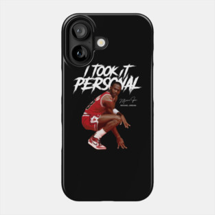 Michael Jordan I Took It Personal Phone Case