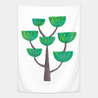 Chalice Tree Tapestry