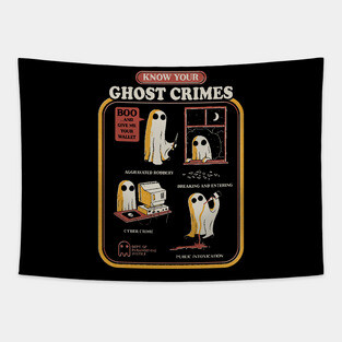 Ghost Crimes Tapestry