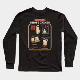 Ghost Crimes Long Sleeve T-Shirt
