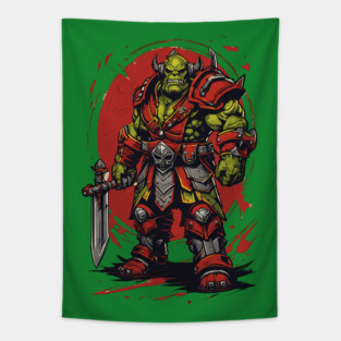 Ork warrior Tapestry