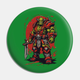 Ork warrior Pin
