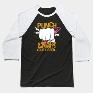 Punch Energy Drink Baseball T-Shirt