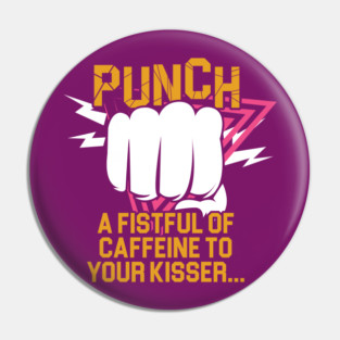 Punch Energy Drink Pin