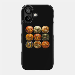 Reimagined Dragon Balls from Dragon Ball Z Phone Case