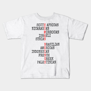 ONE HUMAN FAMILY Kids T-Shirt