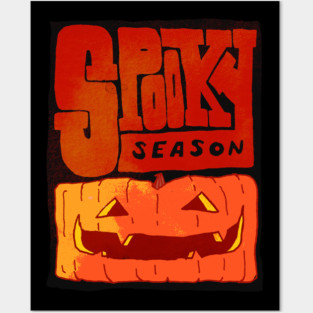 Spooky Season Posters and Art