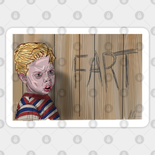 Raising Arizona: "FART" Kid Sticker by 51Deesigns