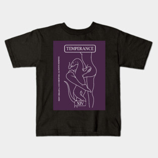 Penny Dreadful Tarot - Temperance Kids T-Shirt