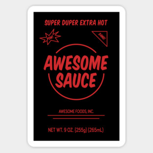 Awesome Sauce - Spicy Sticker