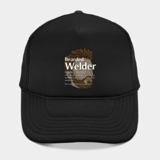 Bearded Welder Definition Noun - Funny Welding Hat