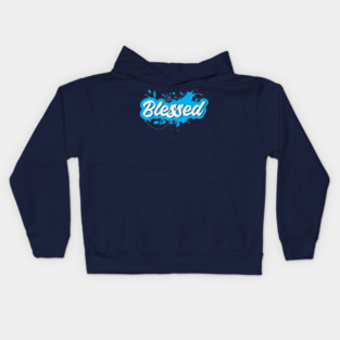 Paint Me Blessed Kids Hoodie