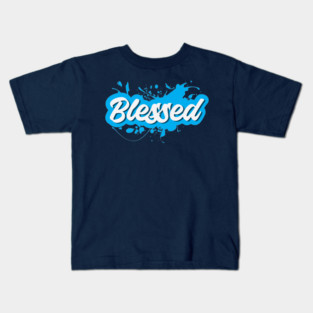 Paint Me Blessed Kids T-Shirt