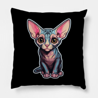 Sphynx Cat - Sphinx Hairless Cat Pillow