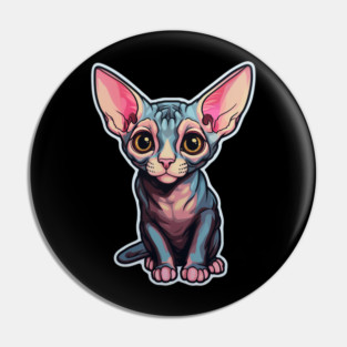 Sphynx Cat - Sphinx Hairless Cat Pin