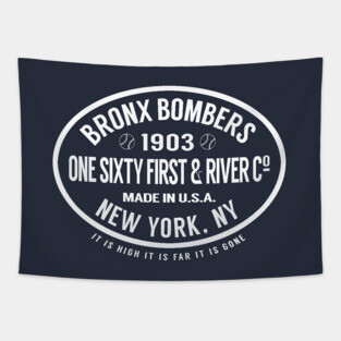 Bronx Bomber Slugger Tapestry