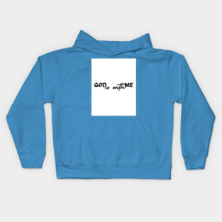God is with me - 1 Kids Hoodie