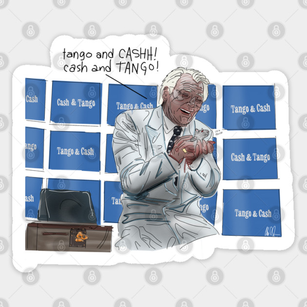 Tango & Cash! Cash & Tango! Sticker by 51Deesigns