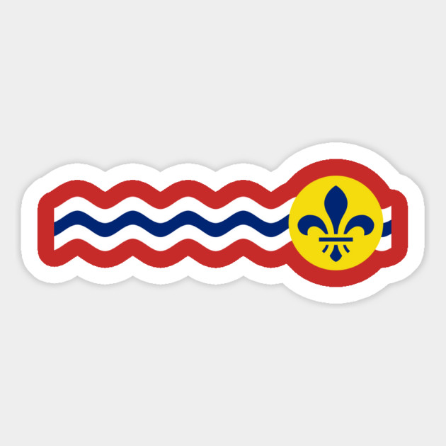 St Louis Missouri City Flag Magnet by Yesteeyear