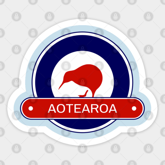 Aotearoa Air Force Roundel RNZAF Sticker by Yesteeyear