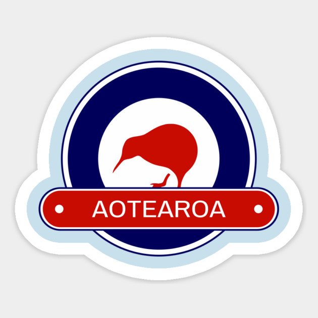 Aotearoa Air Force Roundel RNZAF Magnet by Yesteeyear