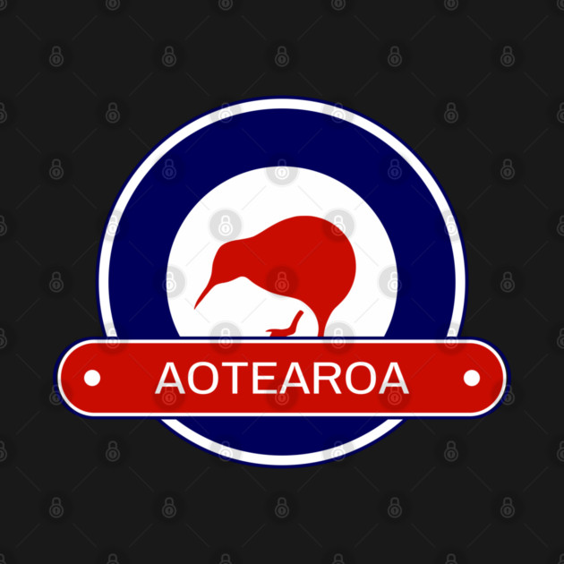 Aotearoa Air Force Roundel RNZAF by Yesteeyear