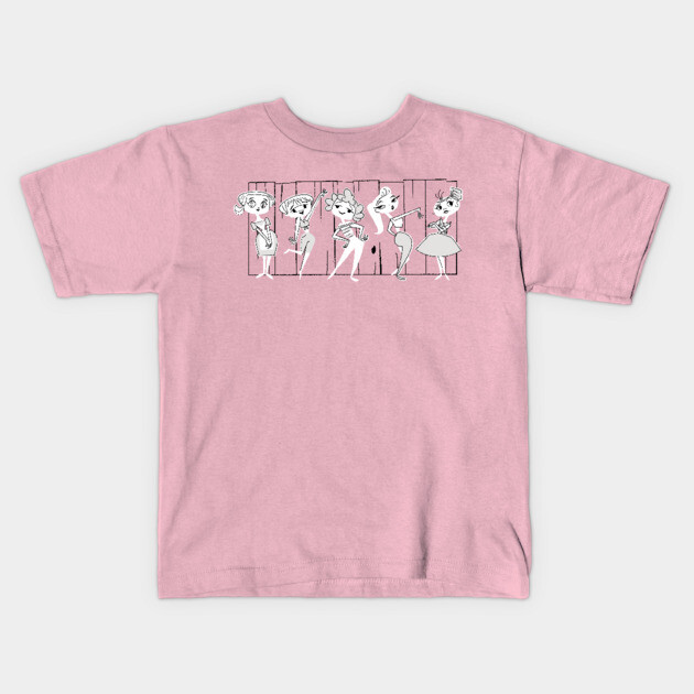 The Many Loves Kids T-Shirt by JoTheZette