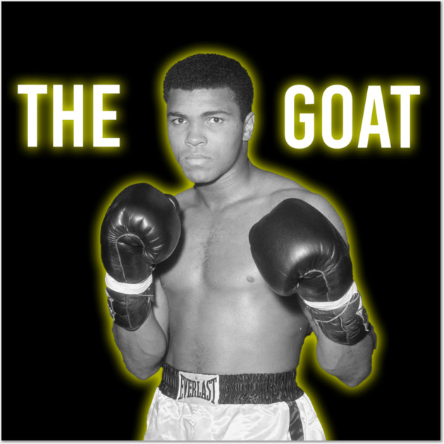 The Goat Wall Art by UrbanLifeApparel