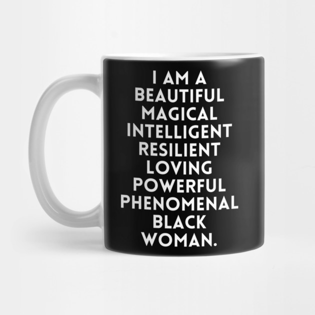 I am a beautiful black woman by UrbanLifeApparel