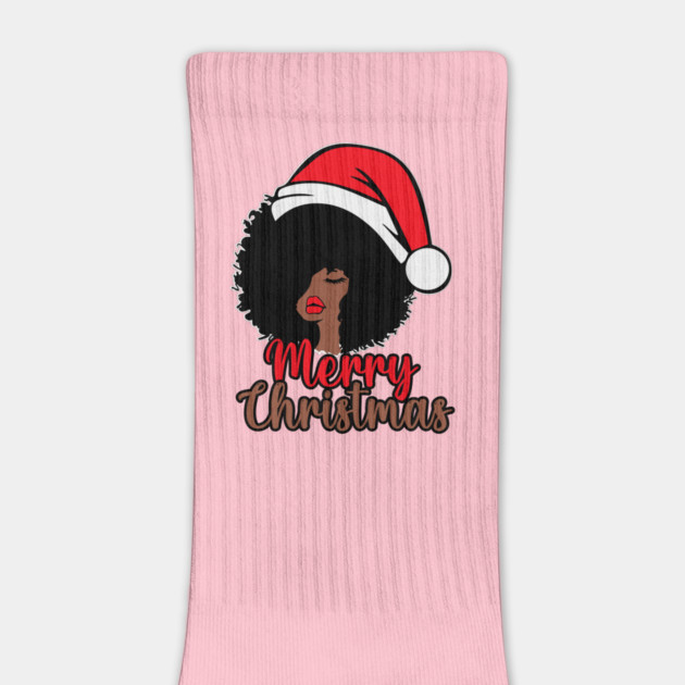 Merry Christmas, Black Woman Santa, Black Mrs Santa Claus by UrbanLifeApparel