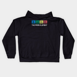 Black The Prime Element Kids Hoodie