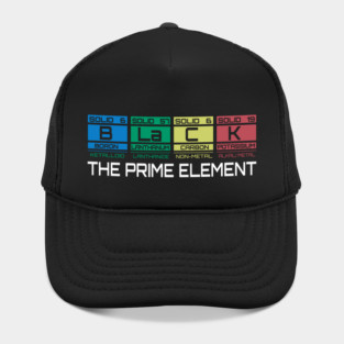 Black The Prime Element Hat
