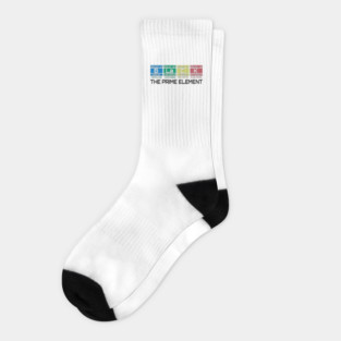 Black The Prime Element Socks