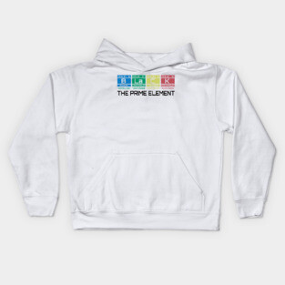 Black The Prime Element Kids Hoodie