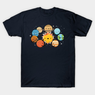 Planets camping T-Shirt