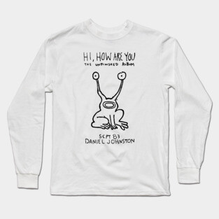 Daniel Johnston - Cobain Long Sleeve T-Shirt