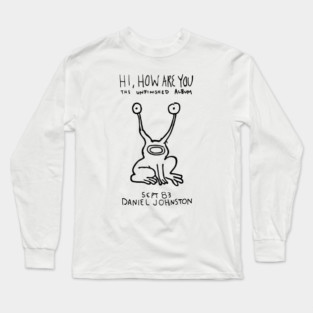 Daniel Johnston - Cobain Long Sleeve T-Shirt