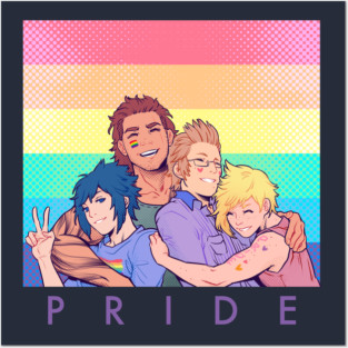 FFXV PRIDE Posters and Art