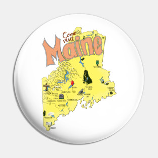 Stephen King's Maine Pin