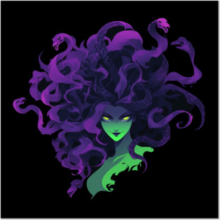 medusa Posters and Art