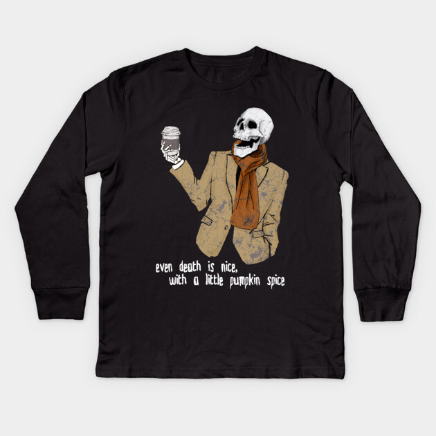 So Spicy. Kids Long Sleeve T-Shirt by Tommy Devoid