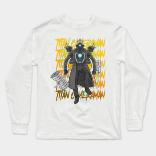 titan cameraman skibidi toilet Long Sleeve T-Shirt