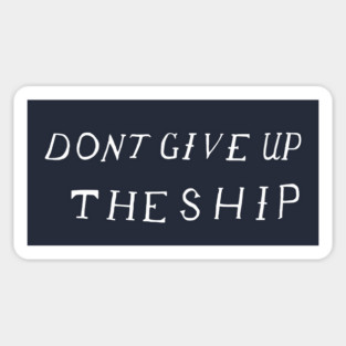 Don't Give Up The Ship Flag Commodore Perry Battle Flag War of 1812 Sticker