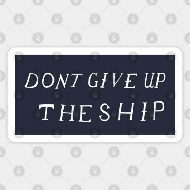 Don't Give Up The Ship Flag Commodore Perry Battle Flag War of 1812 Sticker by Yesteeyear