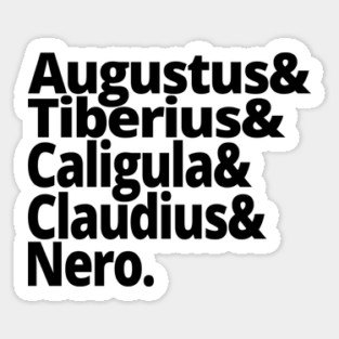 Ancient History Hail Caesar Roman Emperors Magnet