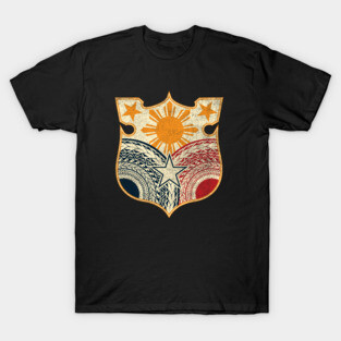 Vintage Filipino flag shirt - Filipino Heritage t shirt T-Shirt