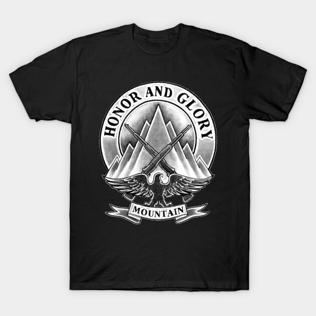 Days Gone Tatoo Honor and Glory Mountain T-Shirt by PIRULITIS