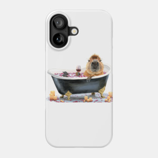 Happy Cappy Bath Phone Case