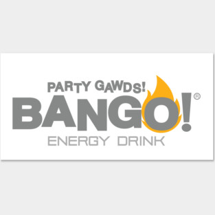 Bango - Party Gawds Energy Drink Posters and Art